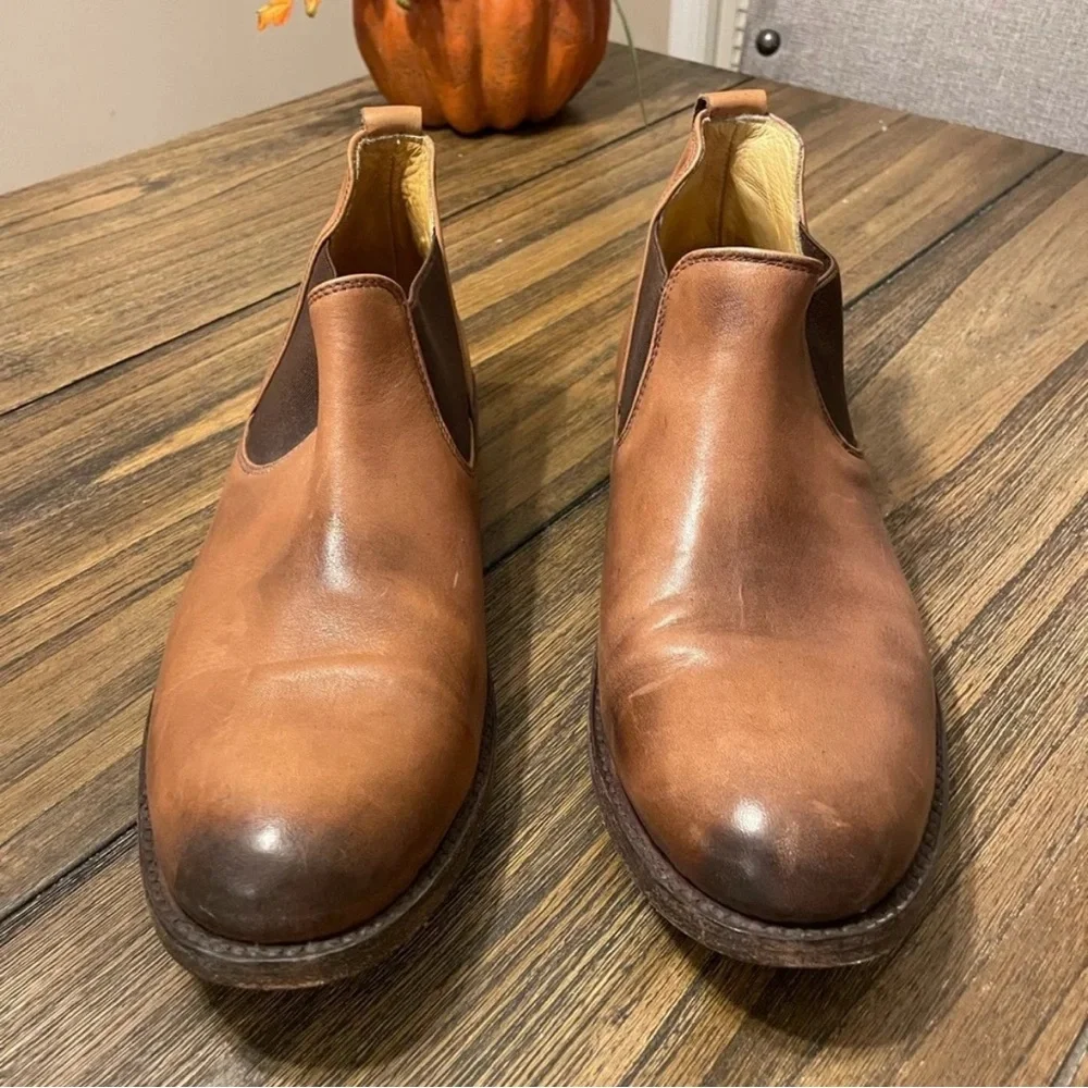 Roan Bed Stu Chelsea Mens Boots Size 9 BEAUTIFUL!!!